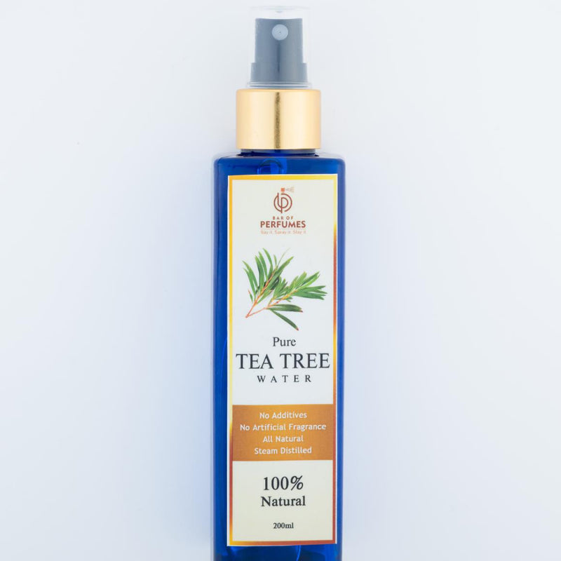 Pure Tea Tree Water I Steam Distilled  I Skin Toner I 200 ML Spray