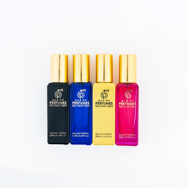 Perfume Combo Set 1 I For Men and Women I 4 Variants 20 ML Each