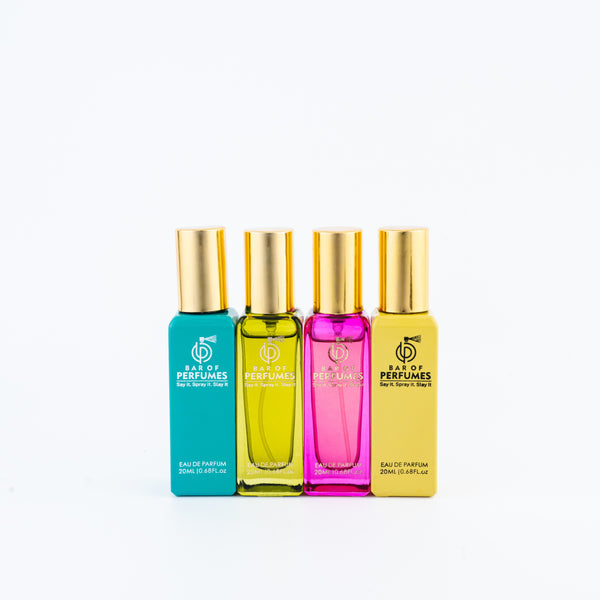 Perfume Combo Set 2 I Men and Women I 4 Variants I 20ml each