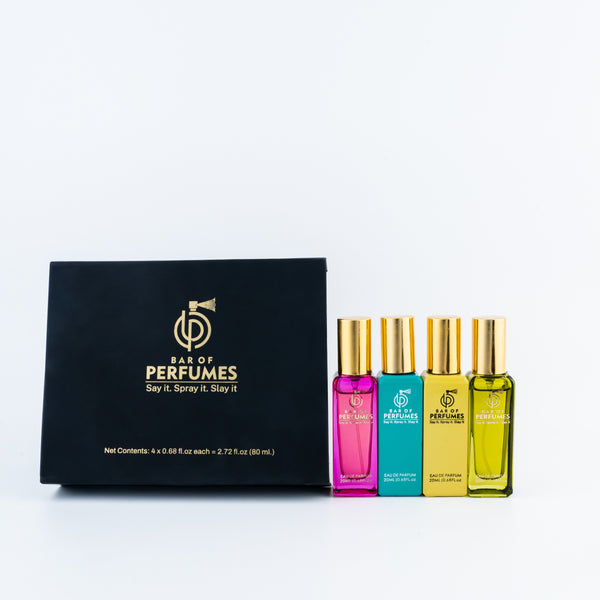 Perfume Combo Set 2 I Men and Women I 4 Variants I 20ml each