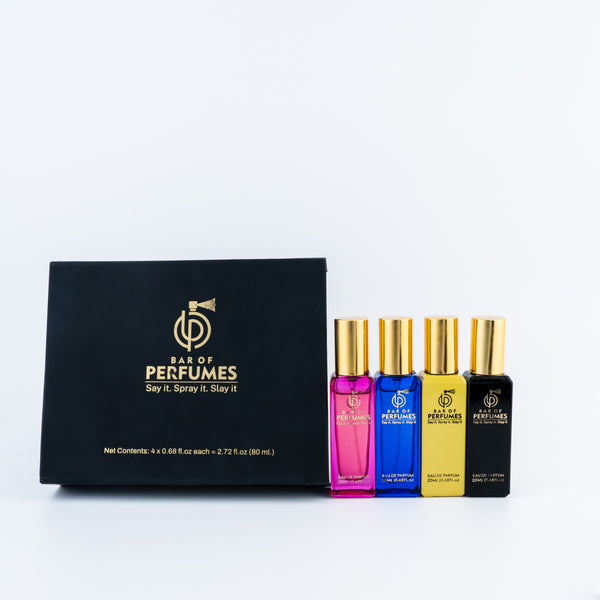 Perfume Combo Set 1 I For Men and Women I 4 Variants 20 ML Each