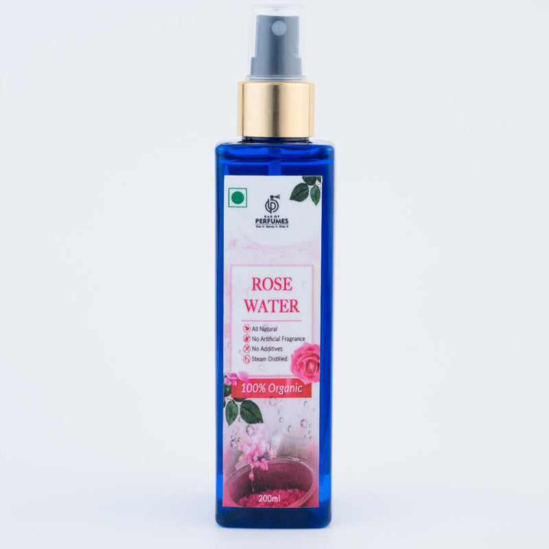 Pure Rose Water I Steam Distilled I Naturally Perfumed I Skin Toner I 200 ML Spray