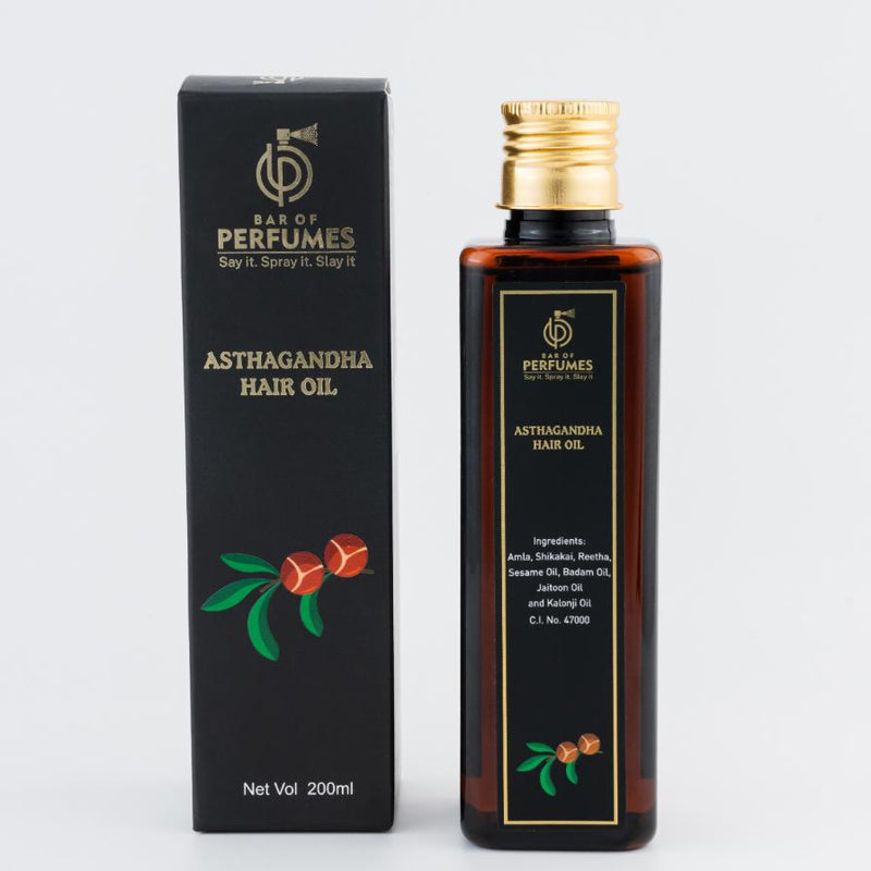 Asthgandha Hair Oil I Promotes Healthy and Lustrous Thick Hair I Available in 200 ML